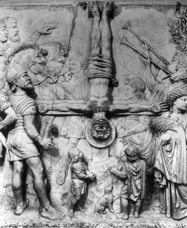 St. Peter became a leader of the early Christian church, and is believed to have been martyred in about A.D. 64, by being crucified upside down.