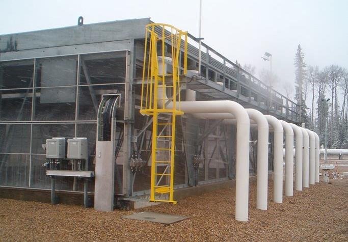 winterization of an air cooled heat exchanger work