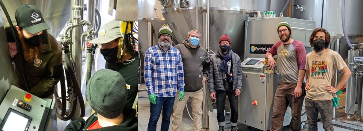 small-scale carbon capture installation