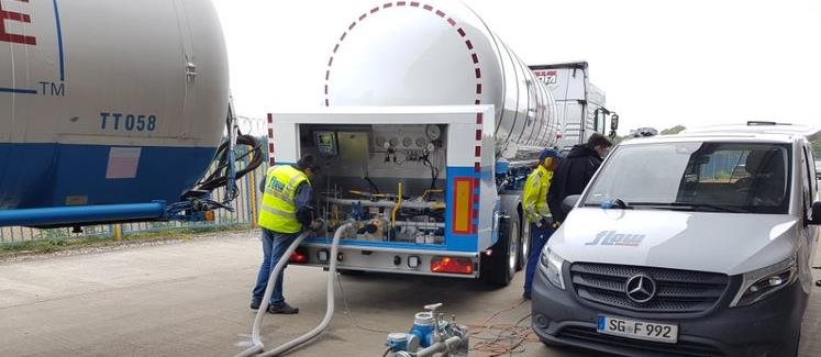 flow measurement liquid gas tanker